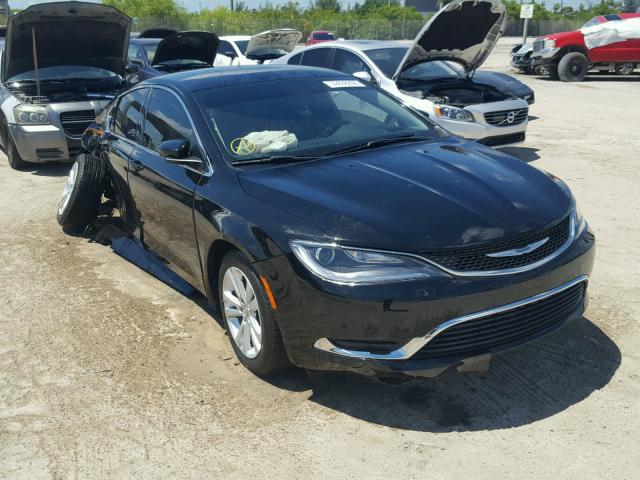 1C3CCCAB0HN502192 - 2017 CHRYSLER 200 LIMITE BLACK photo 1