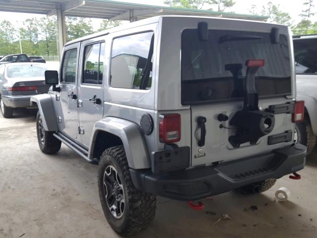 1C4BJWFGXGL269645 - 2016 JEEP WRANGLER U SILVER photo 3