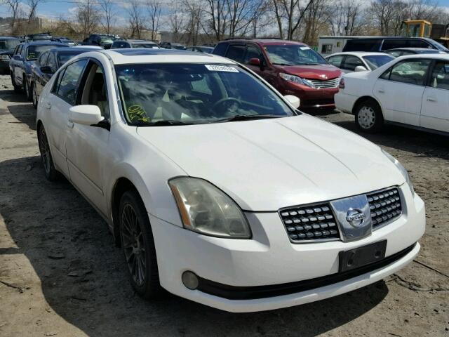 1N4BA41E45C873074 - 2005 NISSAN MAXIMA SE WHITE photo 1