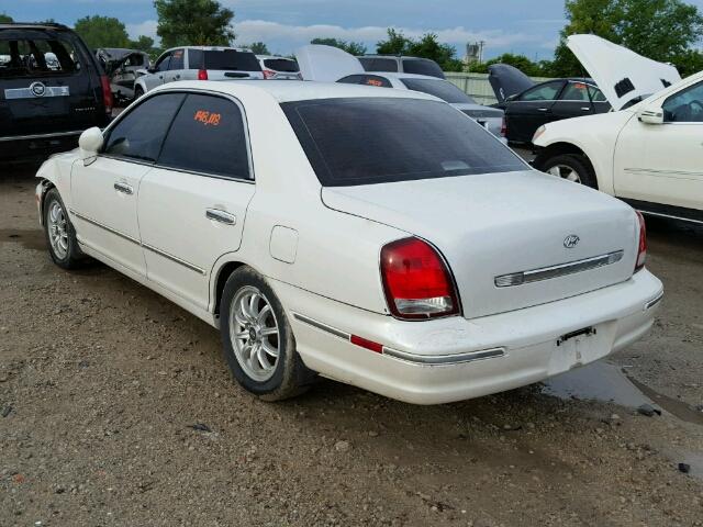 KMHFU45E03A262671 - 2003 HYUNDAI XG 350 WHITE photo 3