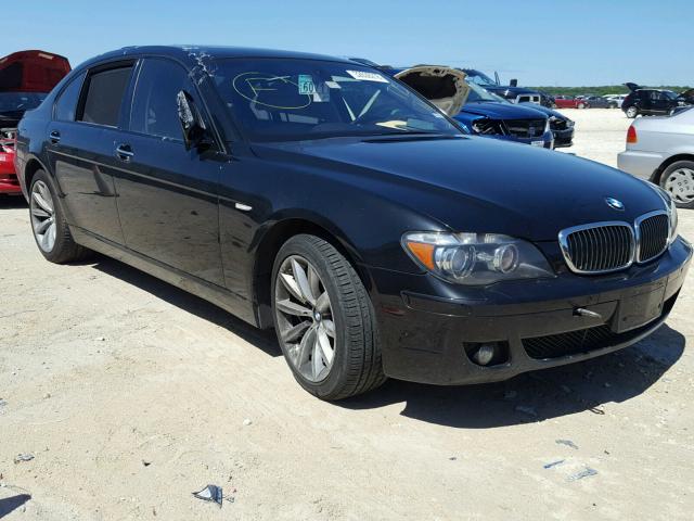 WBAHN83567DT75711 - 2007 BMW 750 BLACK photo 1