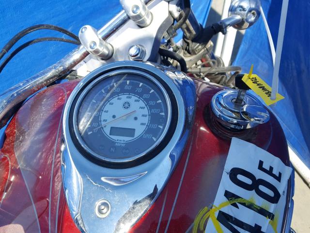 JYAVP11E36A079812 - 2006 YAMAHA XVS1100 A RED photo 8