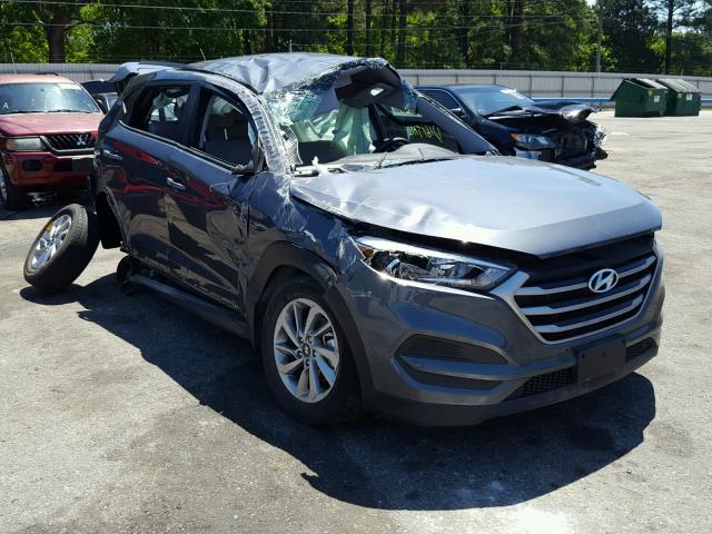 KM8J23A4XHU375265 - 2017 HYUNDAI TUCSON SE GRAY photo 1