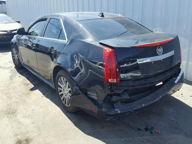 1G6DE5E57D0106104 - 2013 CADILLAC CTS LUXURY BLACK photo 3