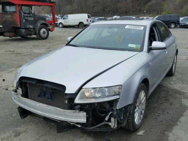 WAUDH74F96N101452 - 2006 AUDI A6 3.2 QUA SILVER photo 2