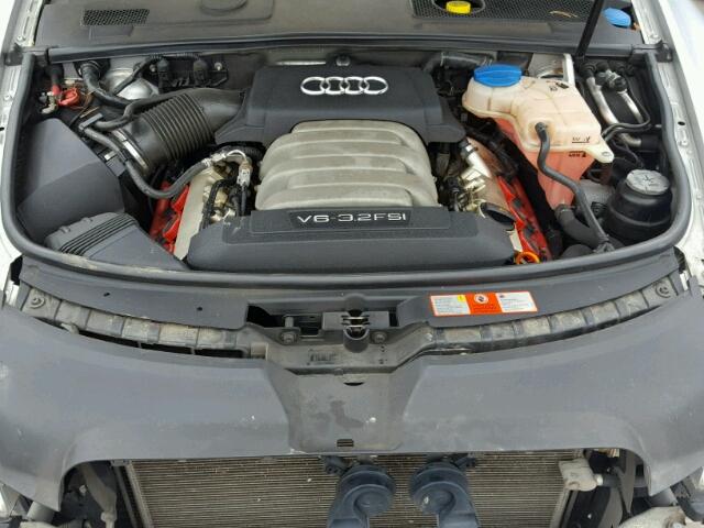 WAUDH74F96N101452 - 2006 AUDI A6 3.2 QUA SILVER photo 7