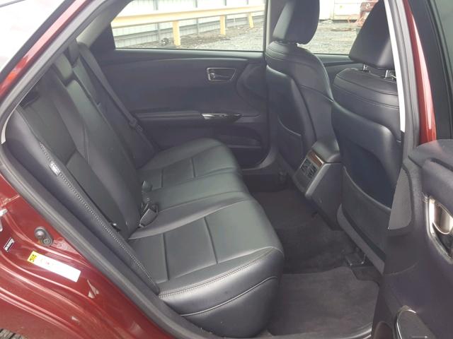 4T1BK1EB2DU037824 - 2013 TOYOTA AVALON BAS Rot Foto 6