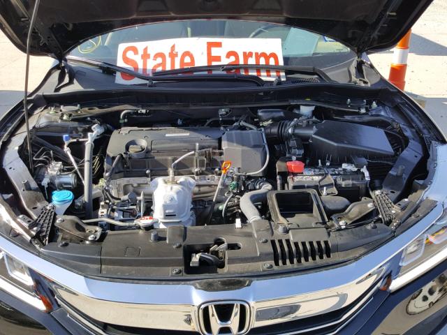 1HGCR2F84HA269489 - 2017 HONDA ACCORD EXL BLUE photo 7