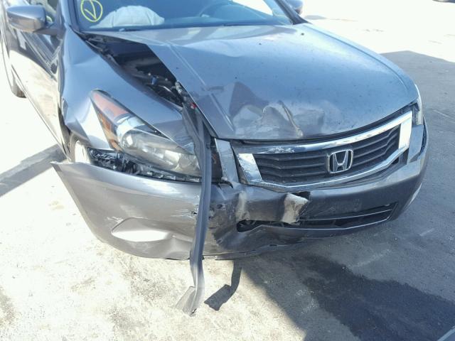 1HGCP26469A132509 - 2009 HONDA ACCORD LXP GRAY photo 9