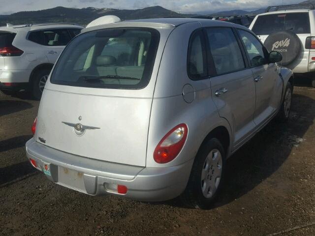 3A4FY48B06T352193 - 2006 CHRYSLER PT CRUISER SILVER photo 4