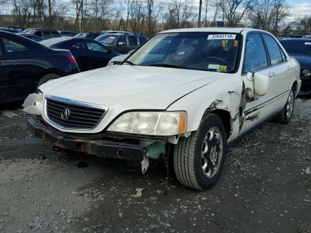 JH4KA9658YC012578 - 2000 ACURA 3.5RL WHITE photo 2