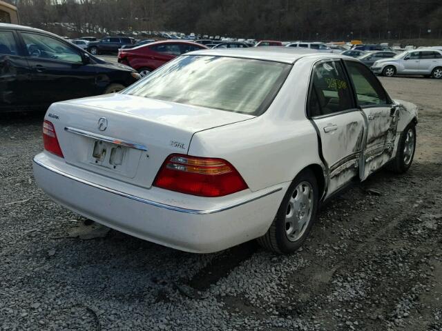 JH4KA9658YC012578 - 2000 ACURA 3.5RL WHITE photo 4