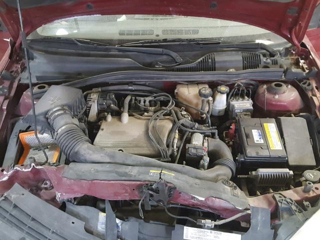 1G1ZT54894F108253 - 2004 CHEVROLET MALIBU LS RED photo 7