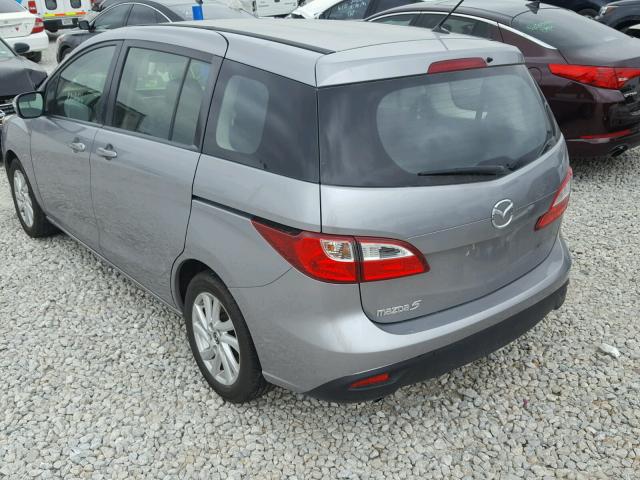 JM1CW2BL4E0168102 - 2014 MAZDA 5 SPORT GRAY photo 3