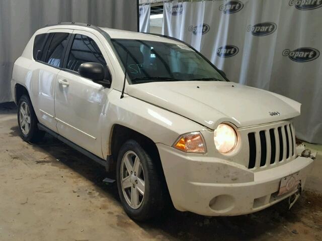 1J4NT4FB4AD597770 - 2010 JEEP COMPASS WHITE photo 1