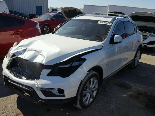 JN1BJ0RP0GM234862 - 2016 INFINITI QX50 WHITE photo 2