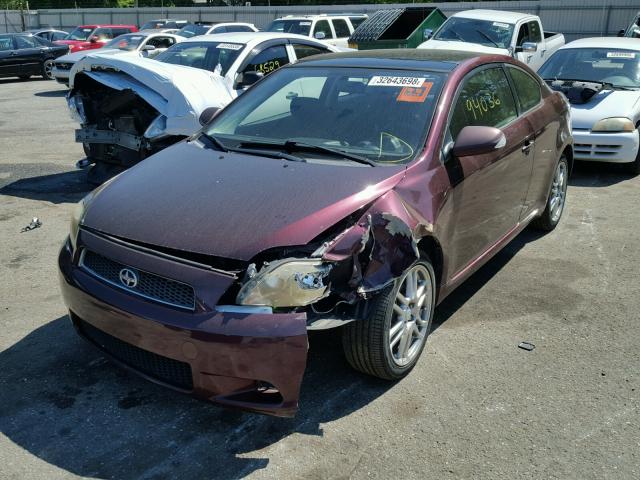 JTKDE177150060767 - 2005 TOYOTA SCION TC 勃艮第红 照片 2