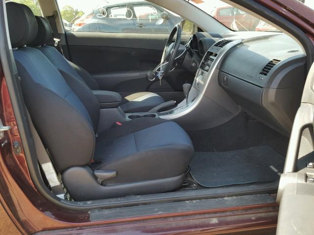 JTKDE177150060767 - 2005 TOYOTA SCION TC 勃艮第红 照片 5