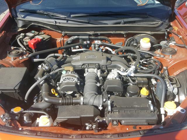 JF1ZNAA17D2725682 - 2013 TOYOTA SCION FR-S ნარინჯისფერი ფოტო 7