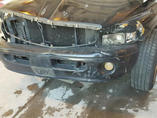 3B7HC13Y6XG183198 - 1999 DODGE RAM 1500 BLACK photo 9