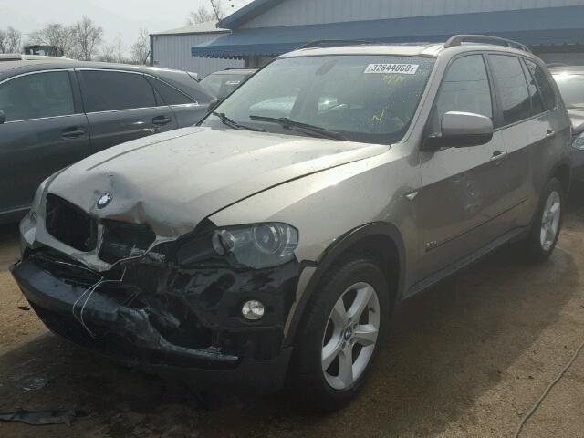 5UXFE43537L018123 - 2007 BMW X5 3.0I GRAY photo 2