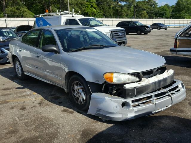 1G2NF52E54M568340 - 2004 PONTIAC GRAND AM S 银色 照片 1