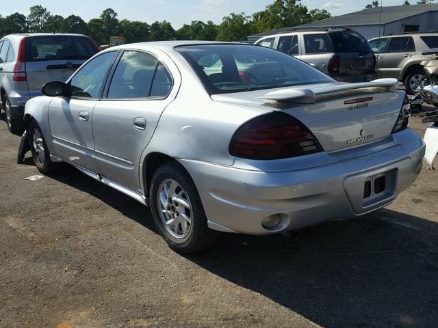 1G2NF52E54M568340 - 2004 PONTIAC GRAND AM S 银色 照片 3