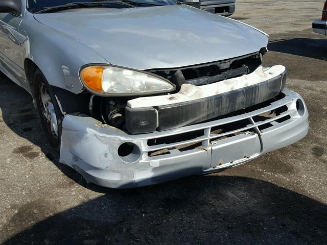1G2NF52E54M568340 - 2004 PONTIAC GRAND AM S 银色 照片 9