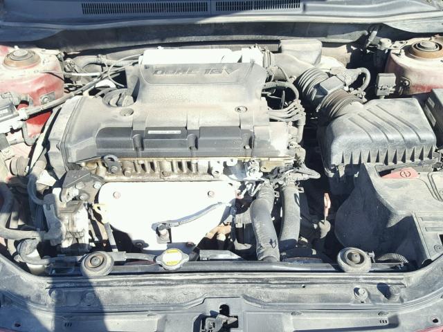 KNAFE121575416224 - 2007 KIA SPECTRA EX MAROON photo 7