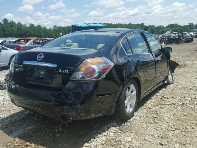 1N4AL21E98C223607 - 2008 NISSAN ALTIMA 2.5 BLACK photo 4