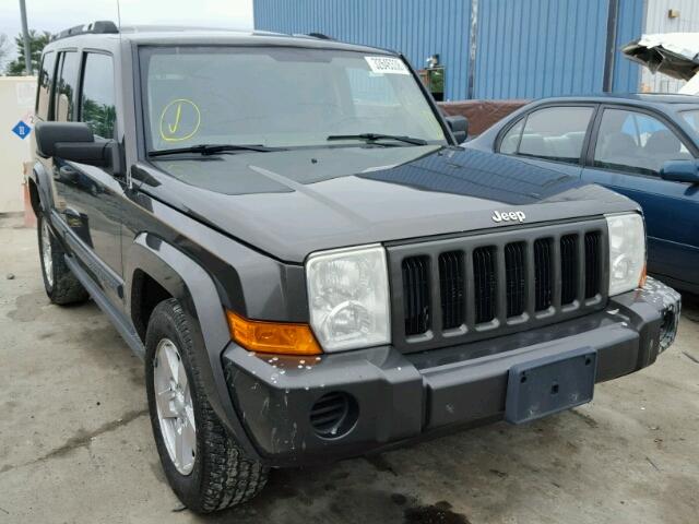 1J8HG48K96C330537 - 2006 JEEP COMMANDER GRAY photo 1