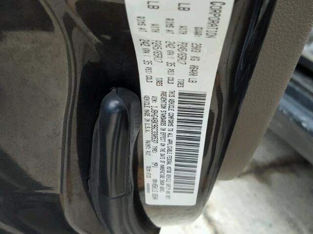 1J8HG48K96C330537 - 2006 JEEP COMMANDER GRAY photo 10