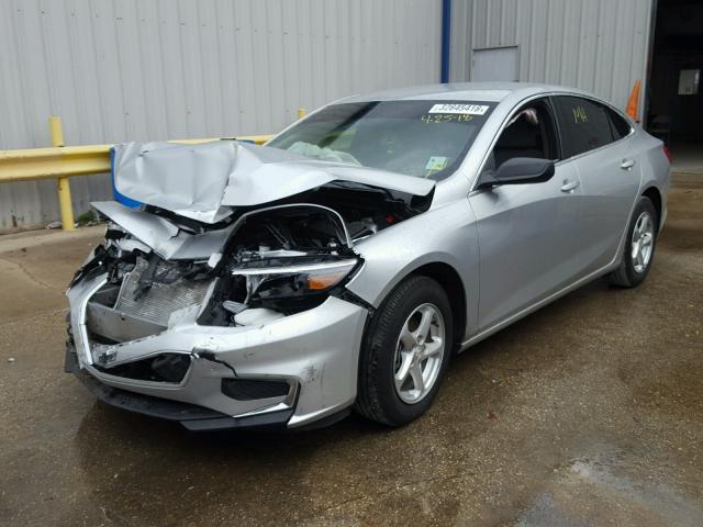 1G1ZB5ST1GF356981 - 2016 CHEVROLET MALIBU LS 银色 照片 2