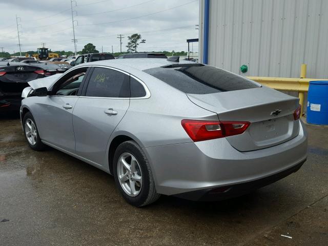 1G1ZB5ST1GF356981 - 2016 CHEVROLET MALIBU LS 银色 照片 3