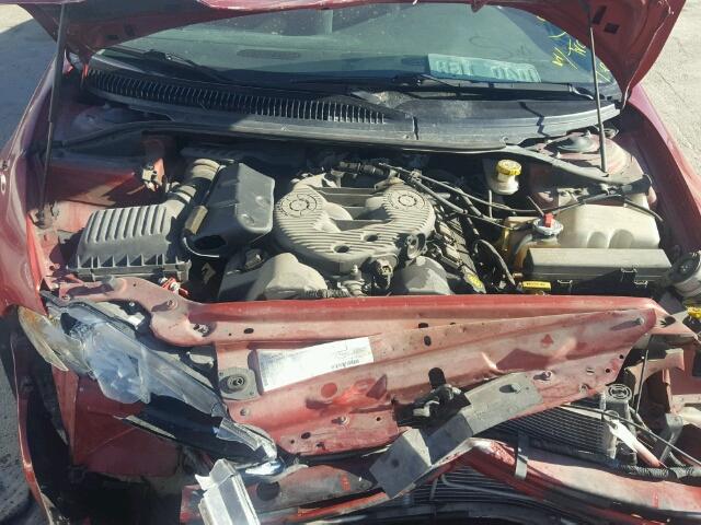 2B3HD46R13H501825 - 2003 DODGE INTREPID S RED photo 7