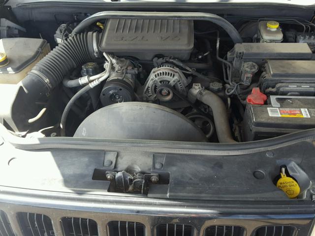 1J8HG48K76C363374 - 2006 JEEP COMMANDER BLACK photo 7