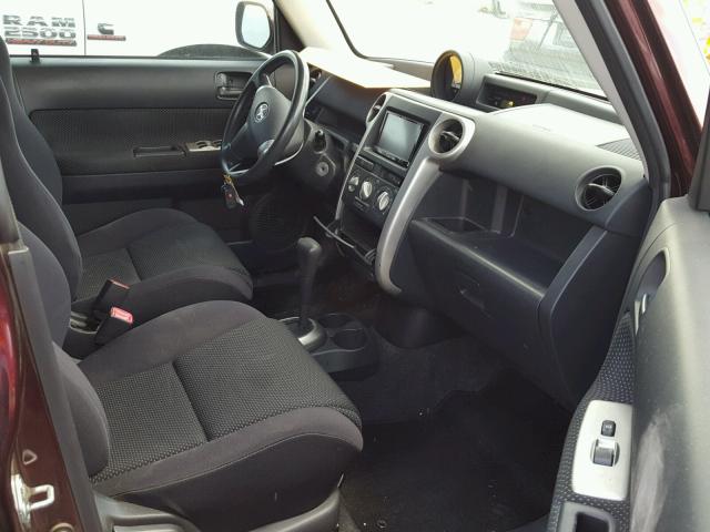 JTLKT324140144281 - 2004 TOYOTA SCION XB PURPLE photo 5