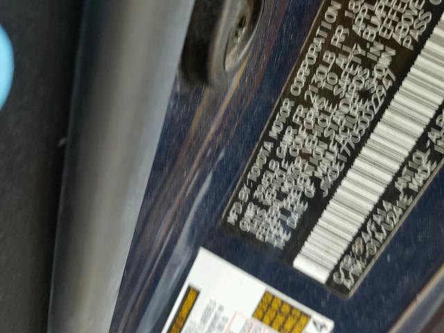 JTKDE177050022947 - 2005 TOYOTA SCION TC 蓝色 照片 10