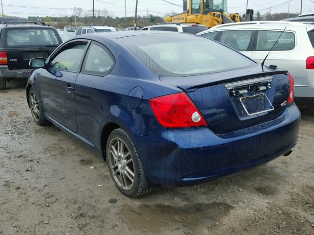 JTKDE177050022947 - 2005 TOYOTA SCION TC 蓝色 照片 3