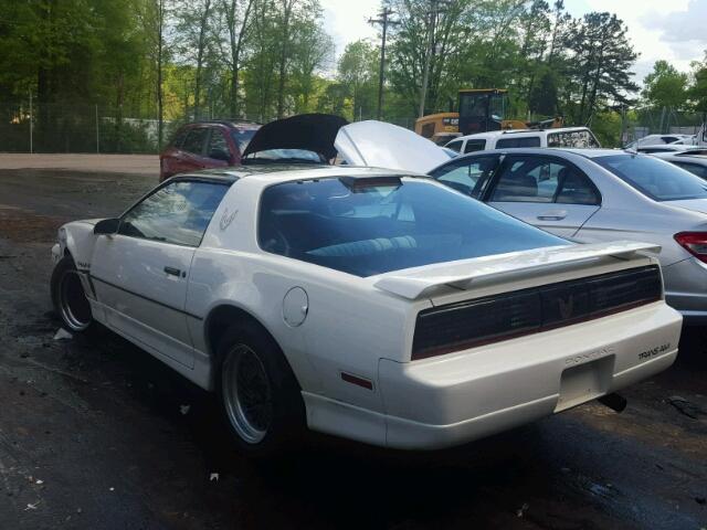 1G2FW87F2GL252718 - 1986 PONTIAC FIREBIRD T WHITE photo 3