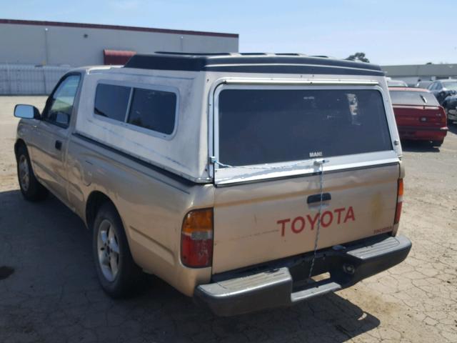 4TANL42N6TZ129272 - 1996 TOYOTA TACOMA GOLD photo 3