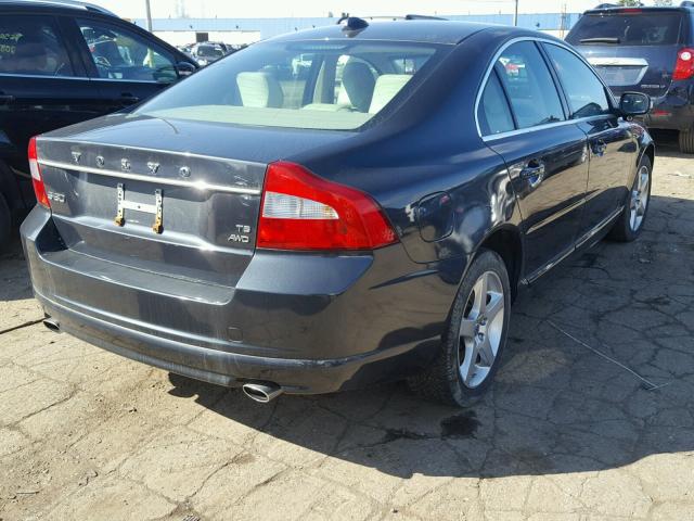 YV1AH992891093731 - 2009 VOLVO S80 T6 GRAY photo 4