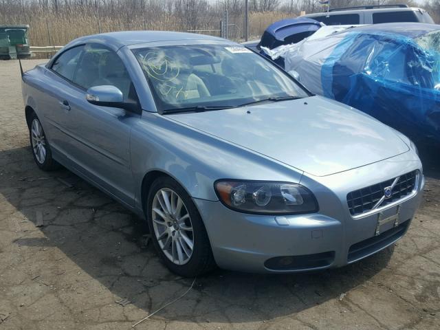 YV1MC672X8J043621 - 2008 VOLVO C70 T5 BLUE photo 1