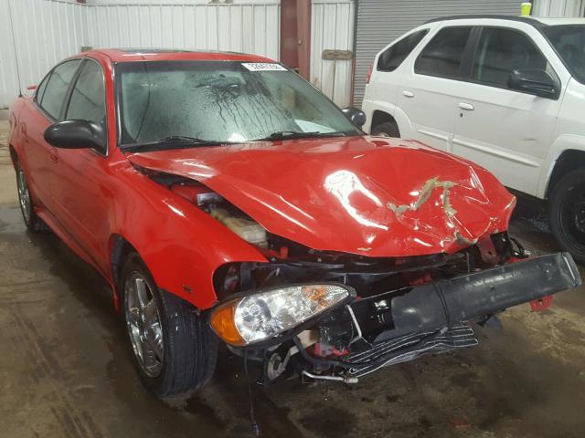 1G2NF52E74C109851 - 2004 PONTIAC GRAND AM S Qırmızı foto 1