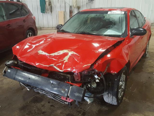 1G2NF52E74C109851 - 2004 PONTIAC GRAND AM S Qırmızı foto 2