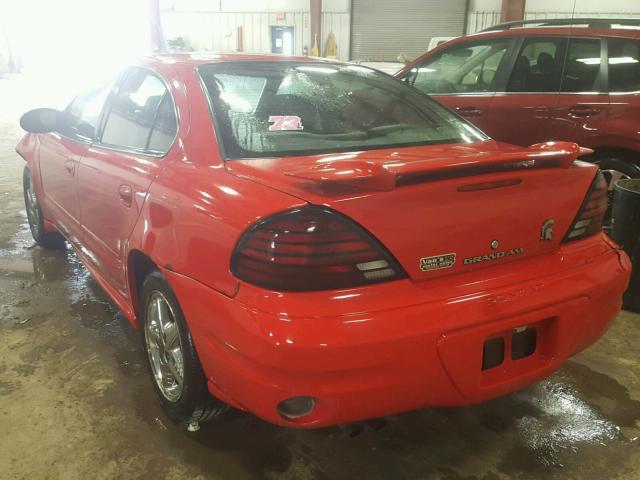 1G2NF52E74C109851 - 2004 PONTIAC GRAND AM S Qırmızı foto 3