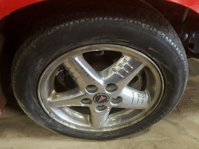 1G2NF52E74C109851 - 2004 PONTIAC GRAND AM S Qırmızı foto 9