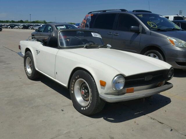 CC79399U0 - 1972 TRIUMPH CAR TR6 WHITE photo 1