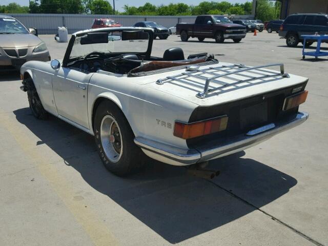 CC79399U0 - 1972 TRIUMPH CAR TR6 WHITE photo 3