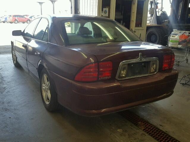 1LNHM87A5YY910868 - 2000 LINCOLN LS 栗色 照片 3